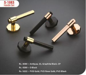 EDGE S-1083 Mortise Door Handle Set