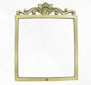 Floral Crest Ornamental Frame
