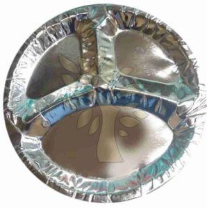 11 Inch 3 Compartment Paper Plate