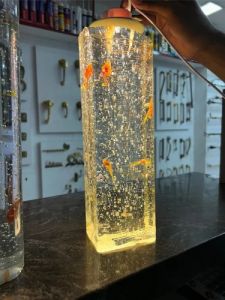 Bubble Glass Pillars