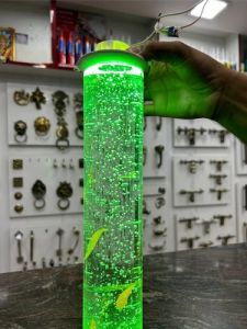 Bubble Glass Pillars
