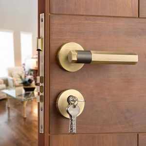 Stylish Brass Main Door Lock