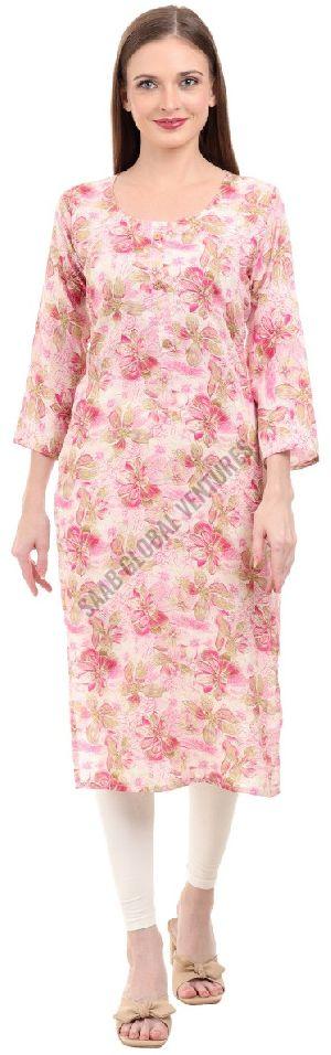 Long Rayon Kurti