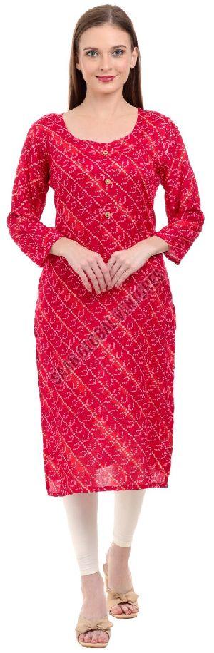 Long Rayon Kurti
