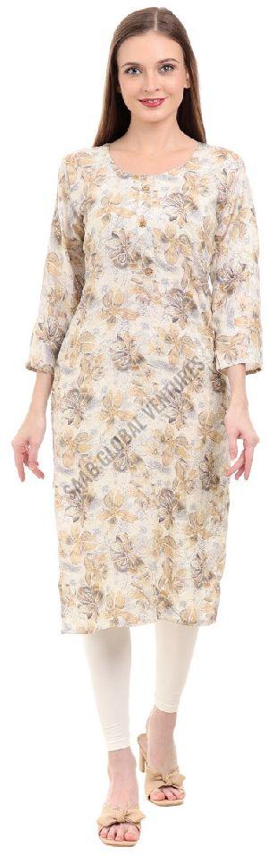 Long Rayon Kurti