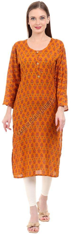 Long Rayon Kurti