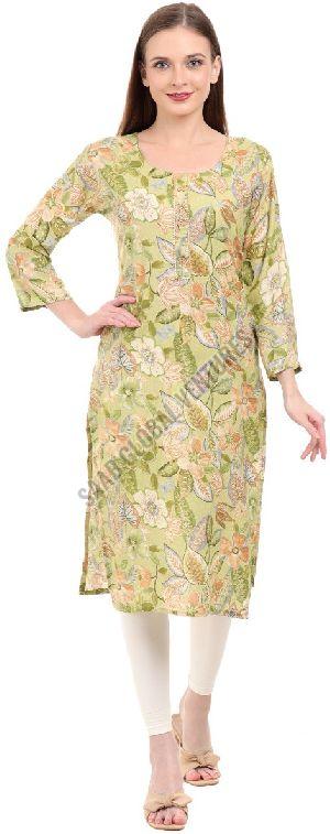 Long Rayon Kurti