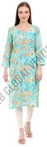 Aqua Petal Grace Kurti