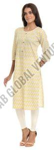 Summer Radiance Cotton Kurti