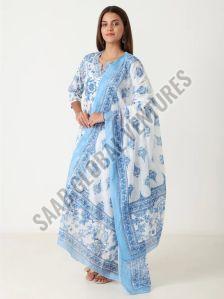 Blue Heaven Cotton Suit