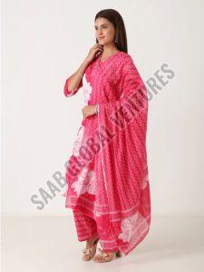 Petal Shine Cotton Suit
