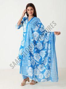 Sky Blue Petal Suit