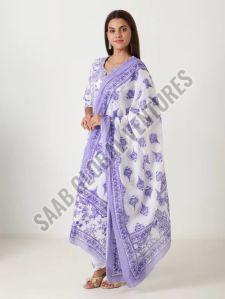 Violet Whisper Chikankari Suit
