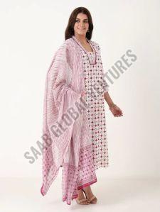 Burgundy Orbit Anarkali Suit