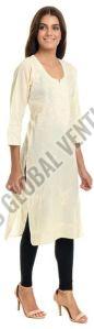 Chikankari Charm Kurti