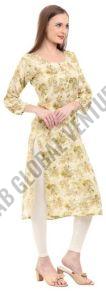 Spring Touch Printed Kurti