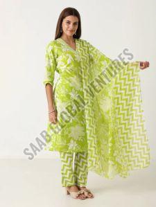 Green Aura A Line Suit