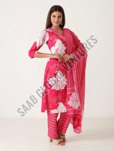 Petal Shine Cotton Suit