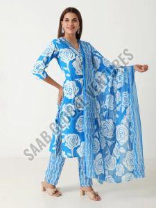 Sky Blue Petal Suit