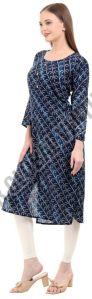 Sapphire Bandhani Elegance Kurti