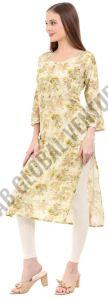 Spring Touch Printed Kurti