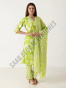 Green Aura A Line Suit