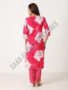 Petal Shine Cotton Suit