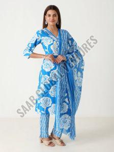 Sky Blue Petal Suit