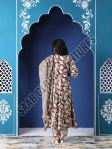 Almond Blossom Anarkali Suit