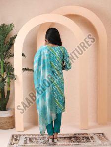 Ladies Emerald Haze Cotton Blend Suit