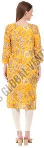 Marigold Elegance a-line Kurti