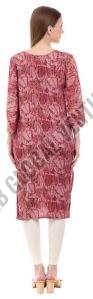 Maroon Floral Harmony Kurti