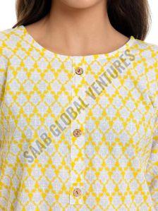 Summer Radiance Cotton Kurti