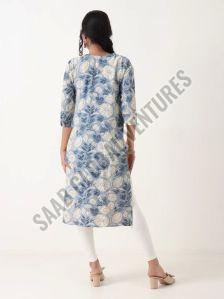 Summer Sky Single Kurti