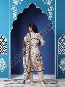 Twilight Tones Printed A-Line Suit
