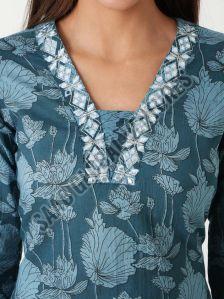 Blue Aura Cotton Suit