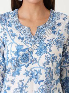 Blue Heaven Cotton Suit
