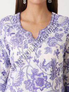 Violet Whisper Chikankari Suit