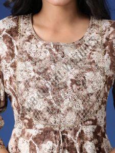 Almond Blossom Anarkali Suit