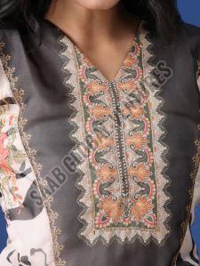 Twilight Tones Printed A-Line Suit