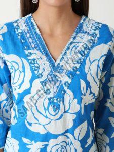 Sky Blue Petal Suit