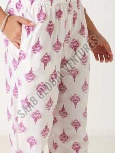 Pink Threadlight Pure Cotton Kurti Set