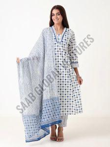 Blue Moon Anarkali Suit