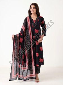 Cotton Grace Ele Anarkali Suit