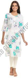 Garden Haze Cotton Kurti