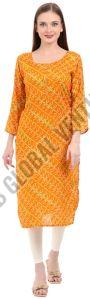 Long Rayon Kurti