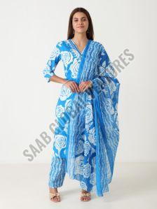 Printed Cotton Suit