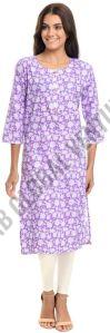 Purple Serenity Kurti