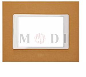 Anchor Gold Finish 4-Gang Switch Plate