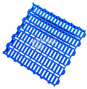 Blue Square Plastic Slatted Floor